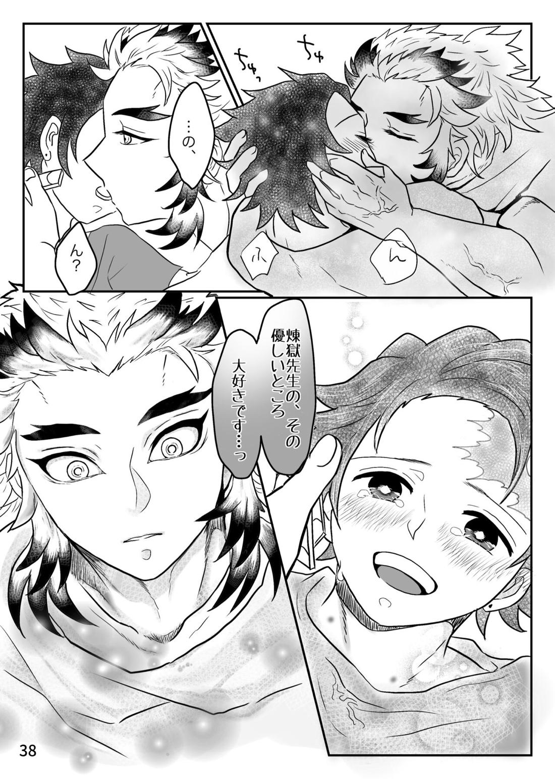 先生、なにもしないでくださいっ！【鬼滅の刃/煉炭】 page 22