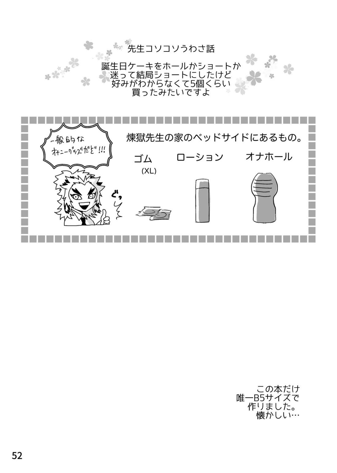 先生、なにもしないでくださいっ！【鬼滅の刃/煉炭】 page 36