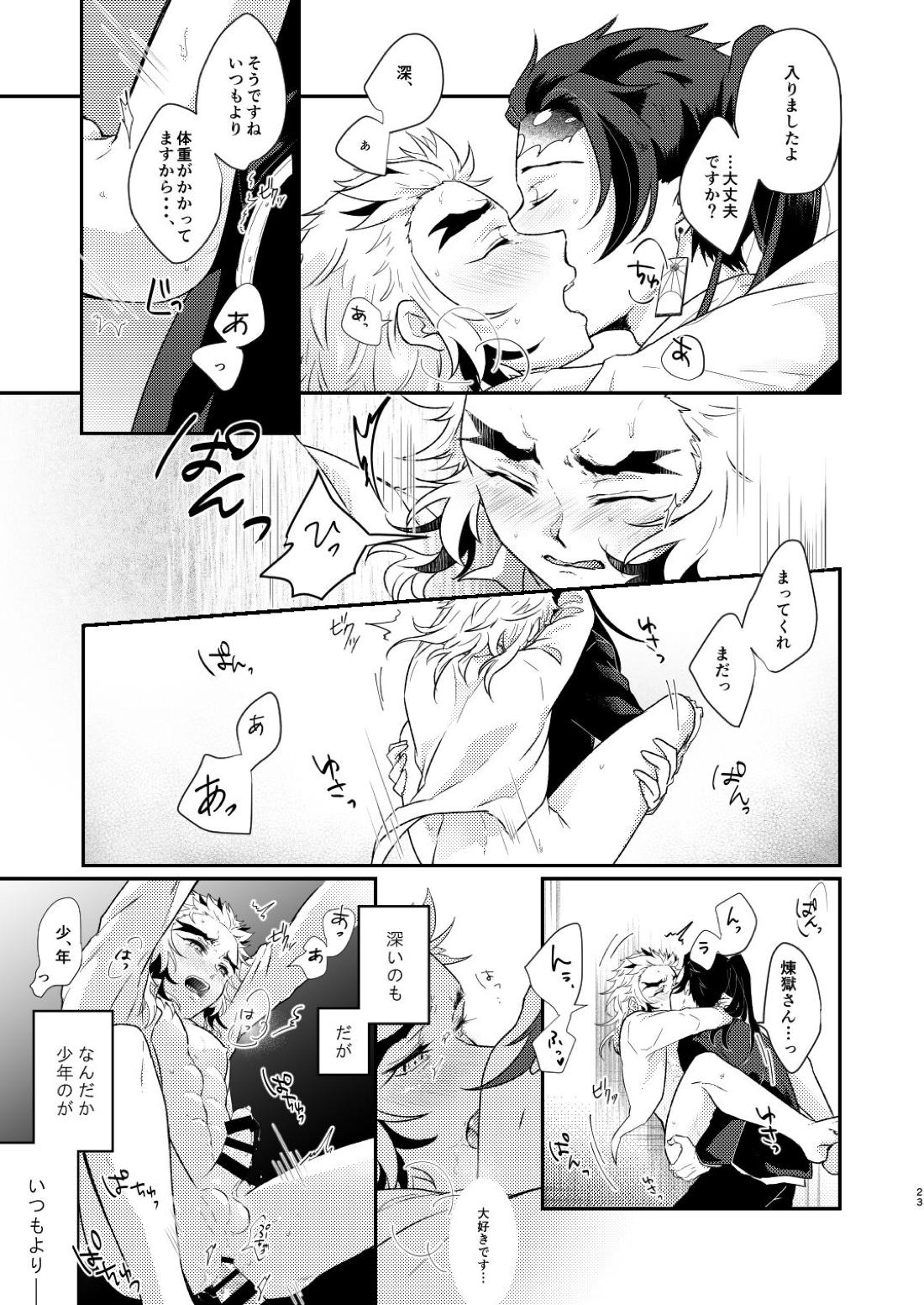 チャロアイトのひかり【鬼滅の刃/炭煉】 page 22
