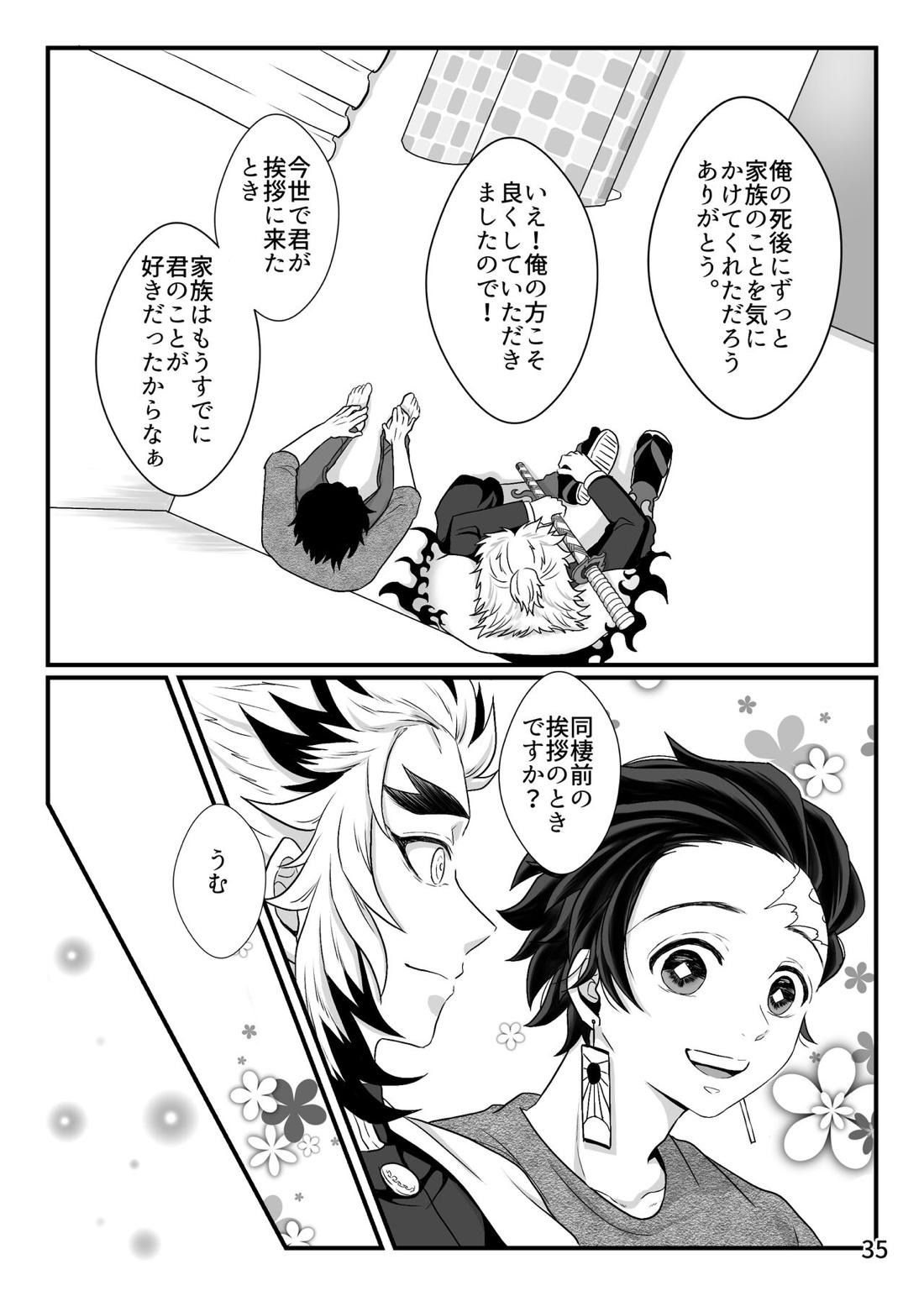 強火がすぎるぞ、少年！【鬼滅の刃/煉炭】 page 36