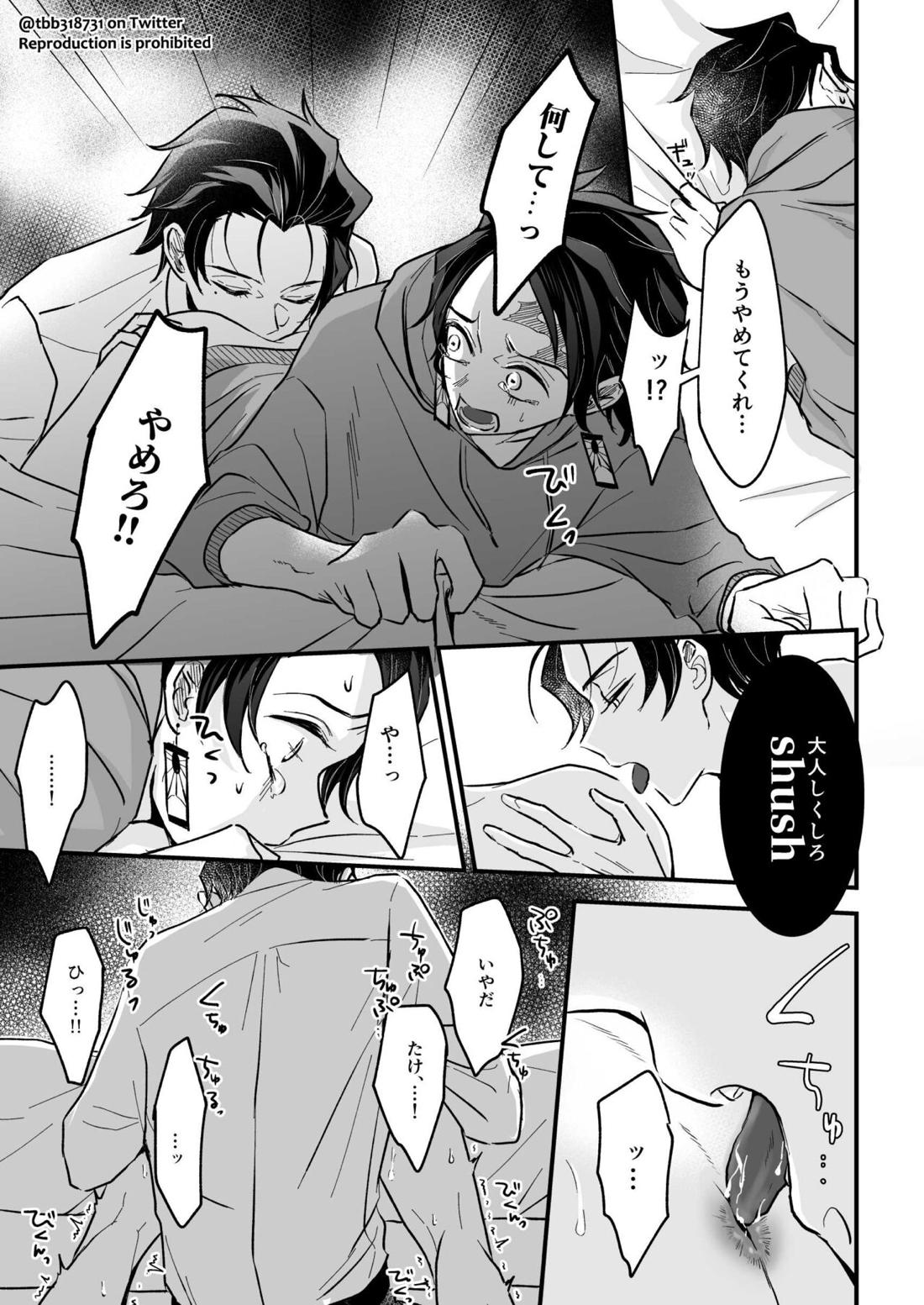 竹炭玉簾②【鬼滅の刃/竹炭】 page 16