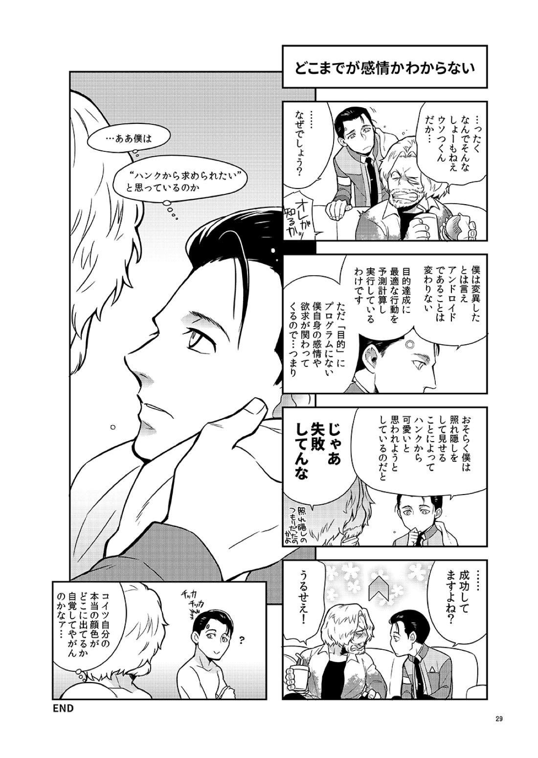 Syncopation【デトロイト ビカム ヒューマン/ハンコナ】 page 28