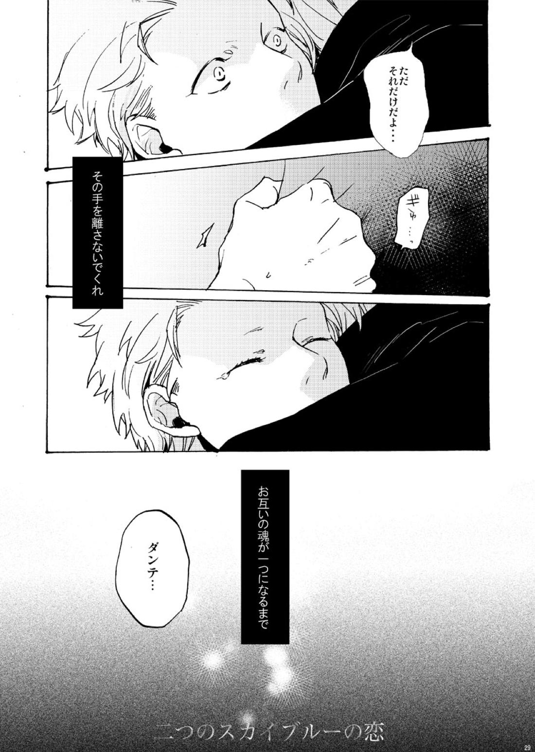 スカイブルーの恋【デビルメイクライ/ダンバジ】 page 28