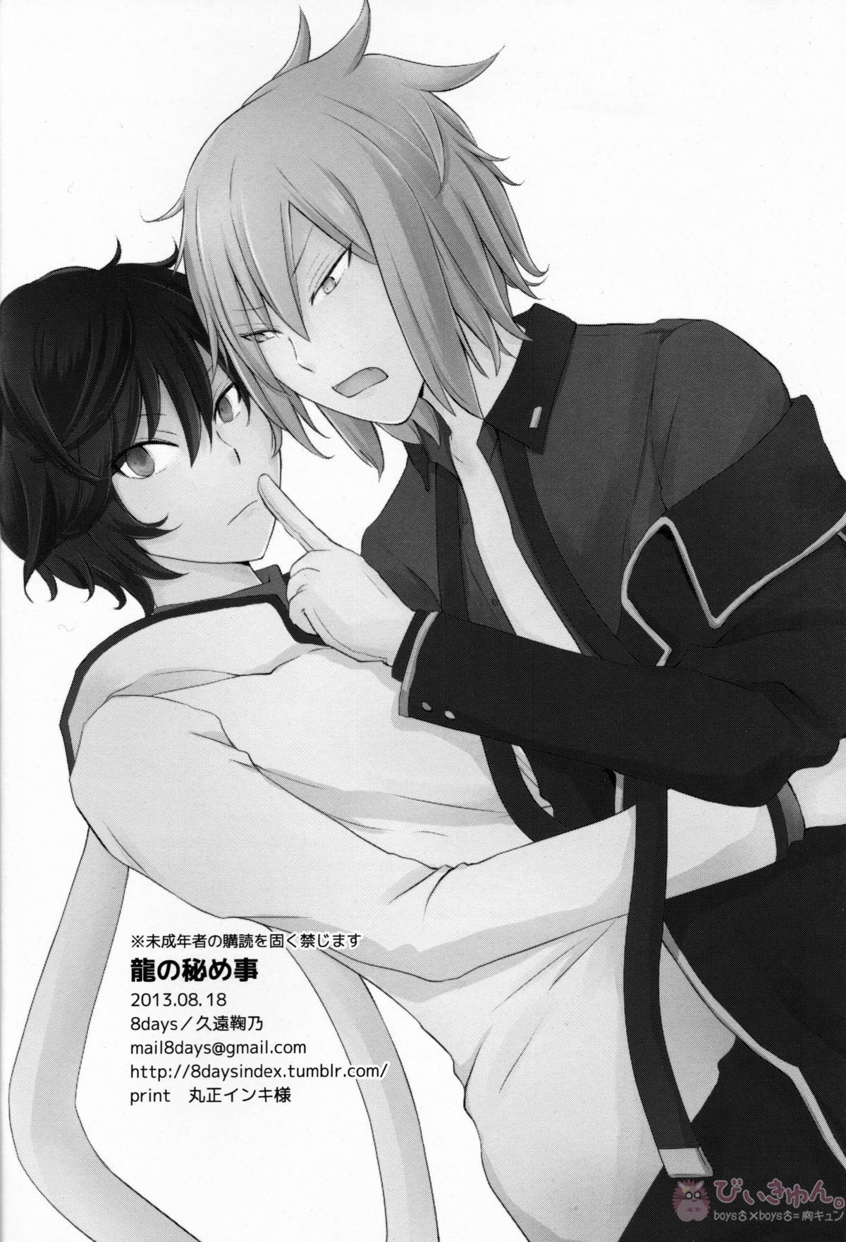 龍の秘め事【デビルサバイバー/主人公×ヤマト】 page 29