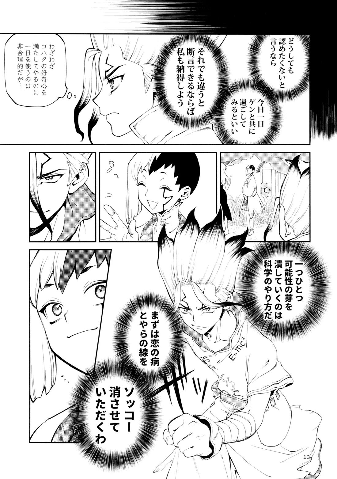 こんなの合理的じゃねえ!【Dr.STONE/ゲン千空】 page 12