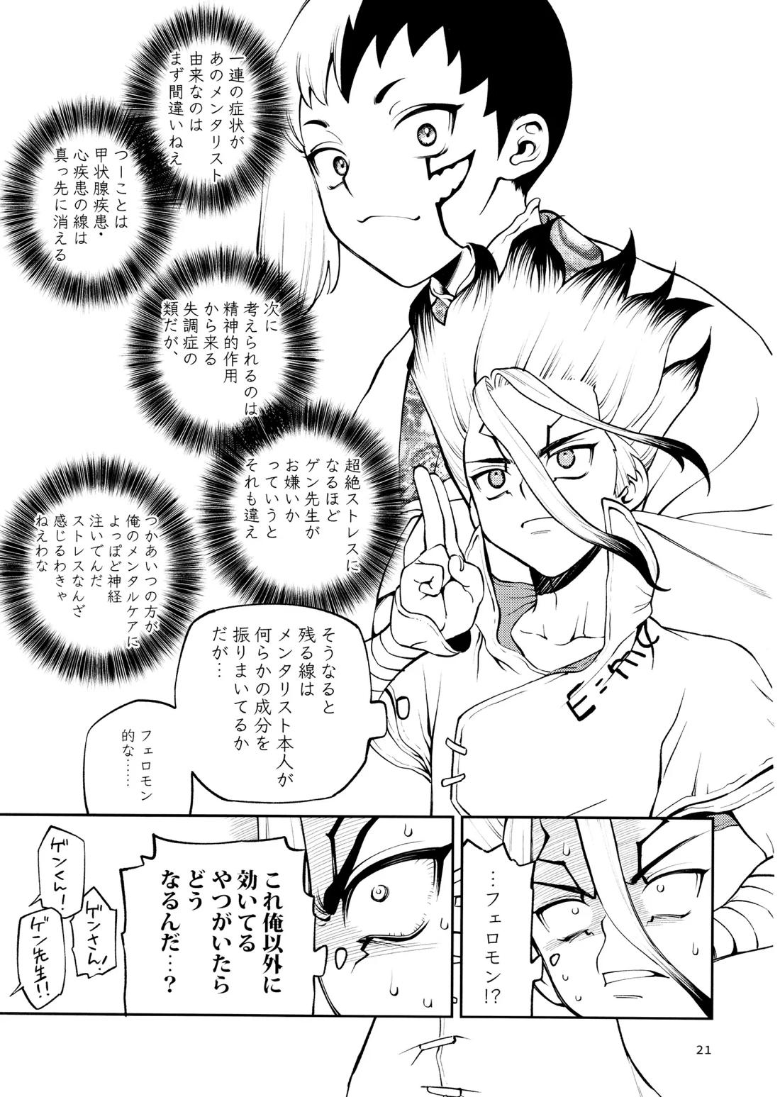 こんなの合理的じゃねえ!【Dr.STONE/ゲン千空】 page 20
