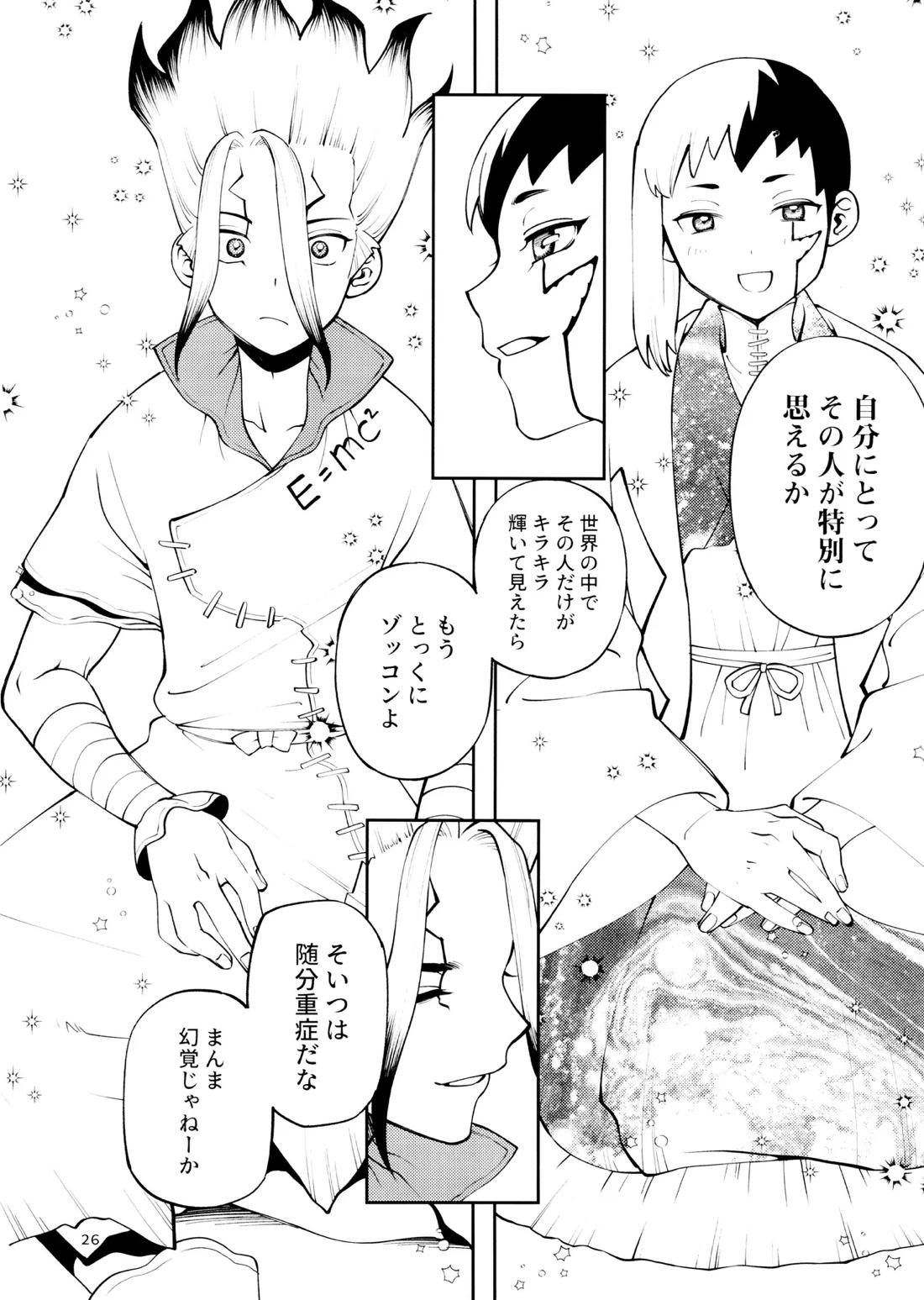 こんなの合理的じゃねえ!【Dr.STONE/ゲン千空】 page 25