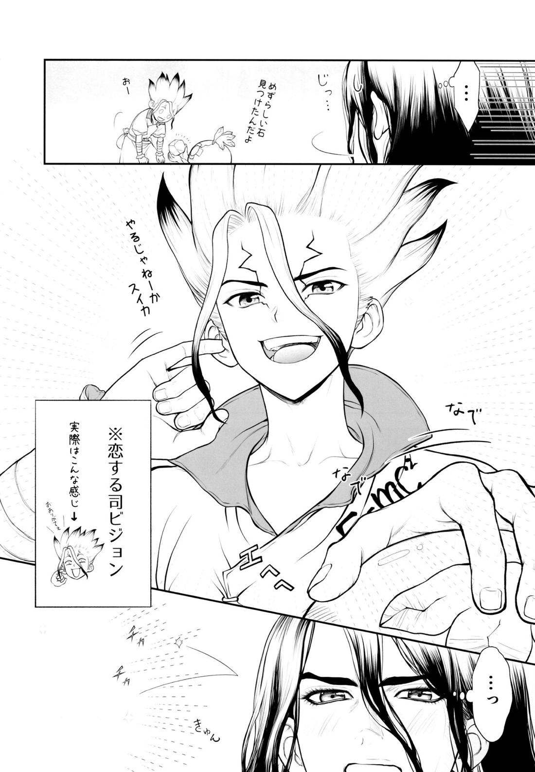 君のはじめては誰なんだい？【Dr.STONE/司×千空】 page 15