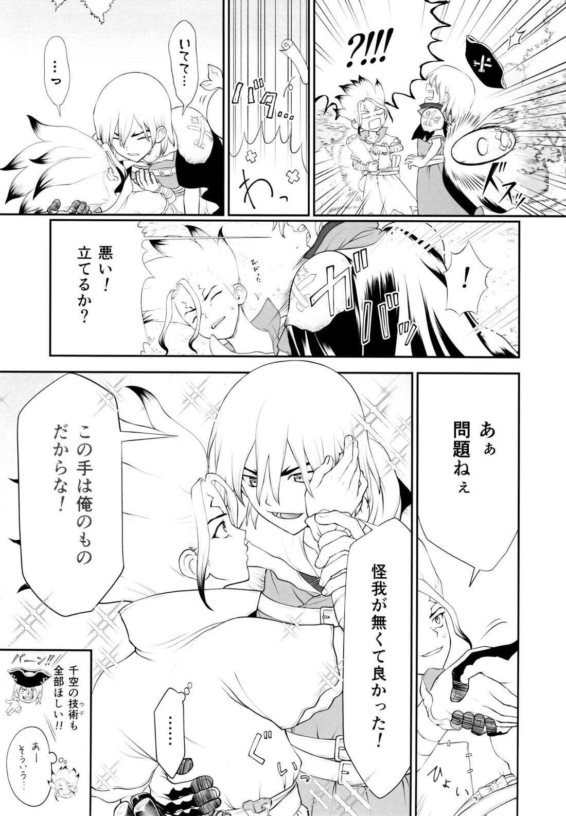 君のはじめては誰なんだい？【Dr.STONE/司×千空】 page 20