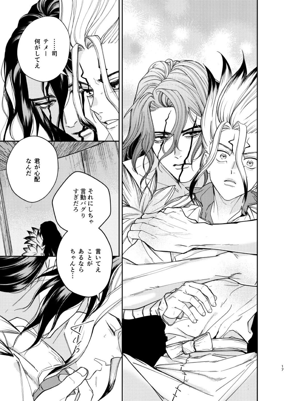 エス【Dr.STONE/司×千空】 page 17