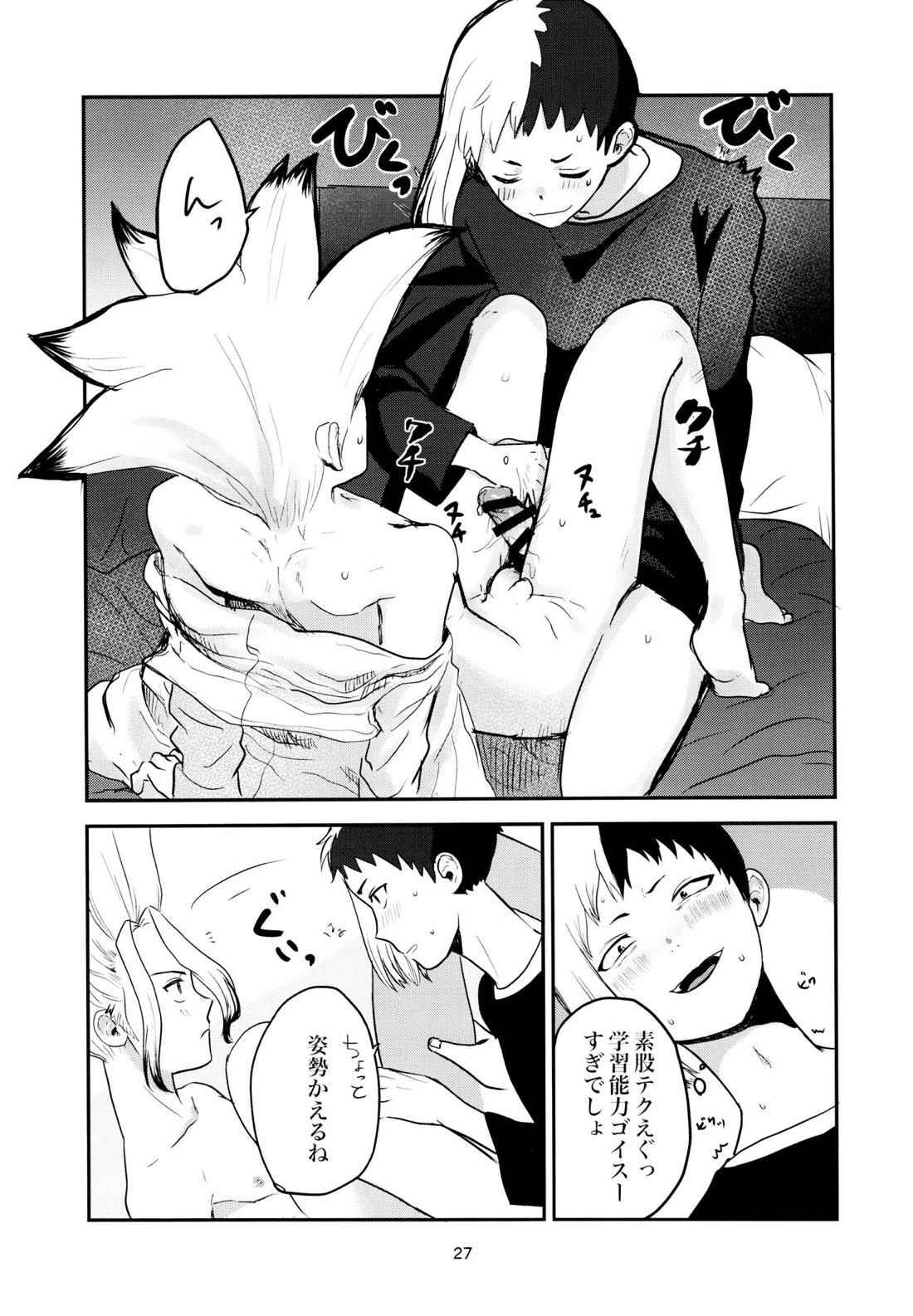 愛と科学はトライ＆エラー【Dr.STONE/ゲン千空】 page 25