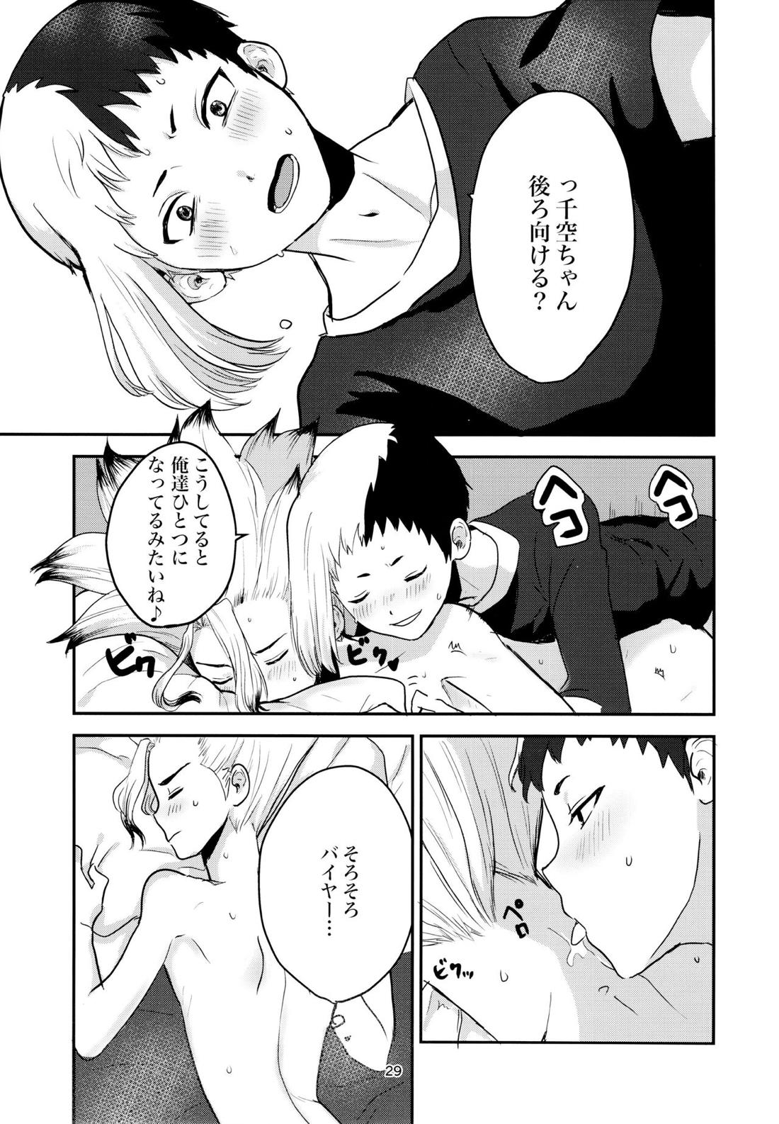 愛と科学はトライ＆エラー【Dr.STONE/ゲン千空】 page 27
