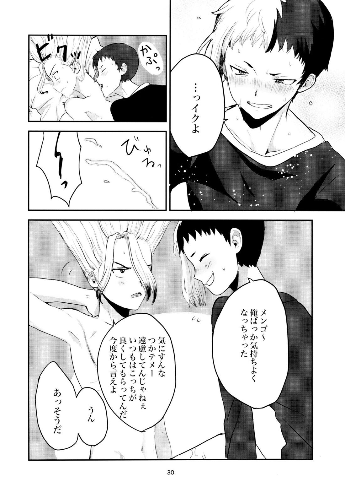愛と科学はトライ＆エラー【Dr.STONE/ゲン千空】 page 28