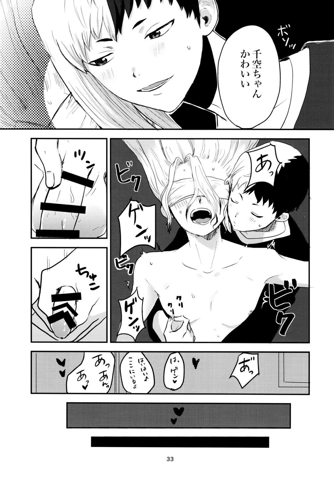 愛と科学はトライ＆エラー【Dr.STONE/ゲン千空】 page 31