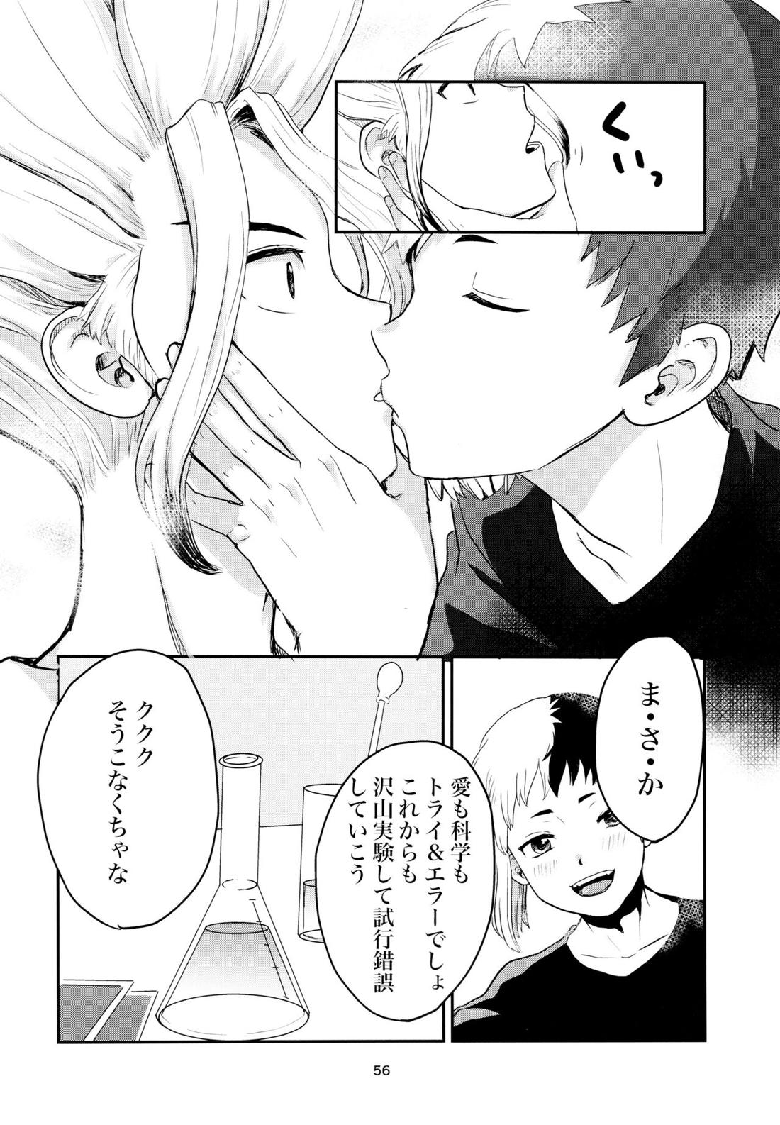 愛と科学はトライ＆エラー【Dr.STONE/ゲン千空】 page 53