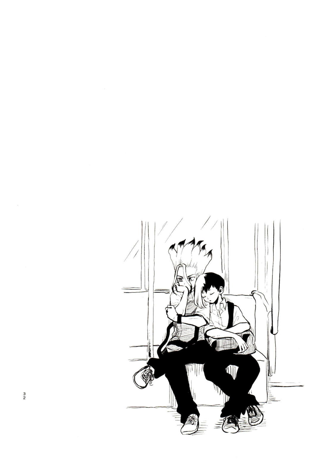 ハッピーエンドに決まってる！【Dr.STONE/千空×ゲン】 page 31
