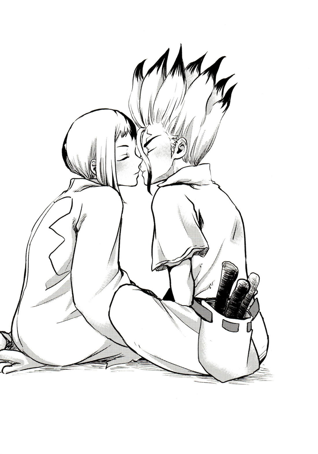 ハッピーエンドに決まってる！【Dr.STONE/千空×ゲン】 page 76