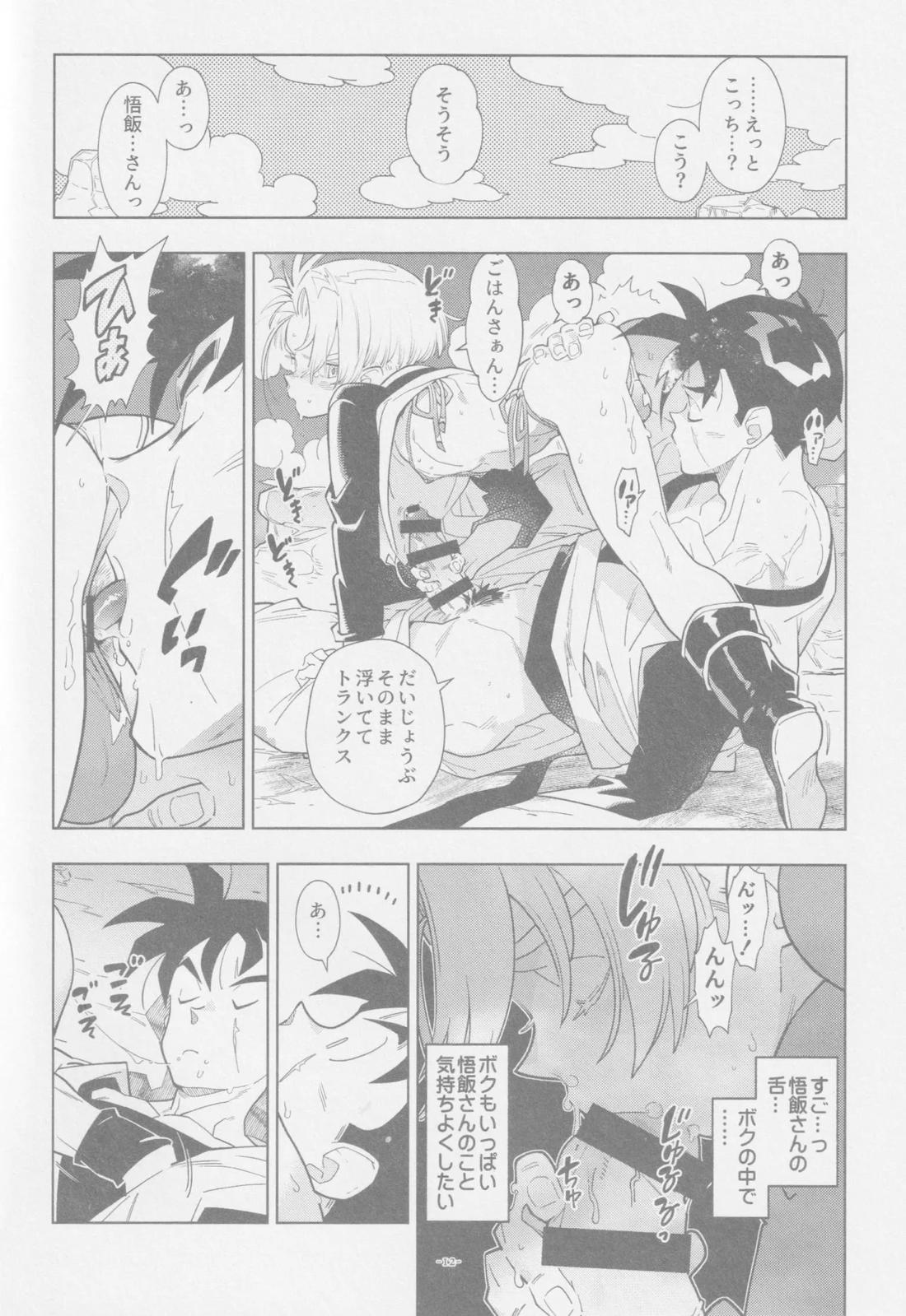ねぇ悟飯さん、マイクロビキニ好きですか？【ドラゴンボール/飯トラ】 page 11