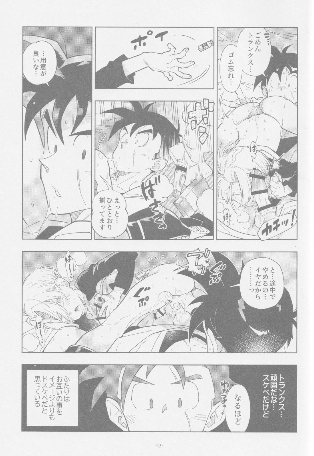 ねぇ悟飯さん、マイクロビキニ好きですか？【ドラゴンボール/飯トラ】 page 12