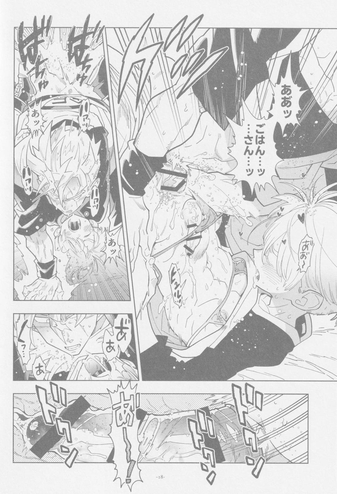 ねぇ悟飯さん、マイクロビキニ好きですか？【ドラゴンボール/飯トラ】 page 17