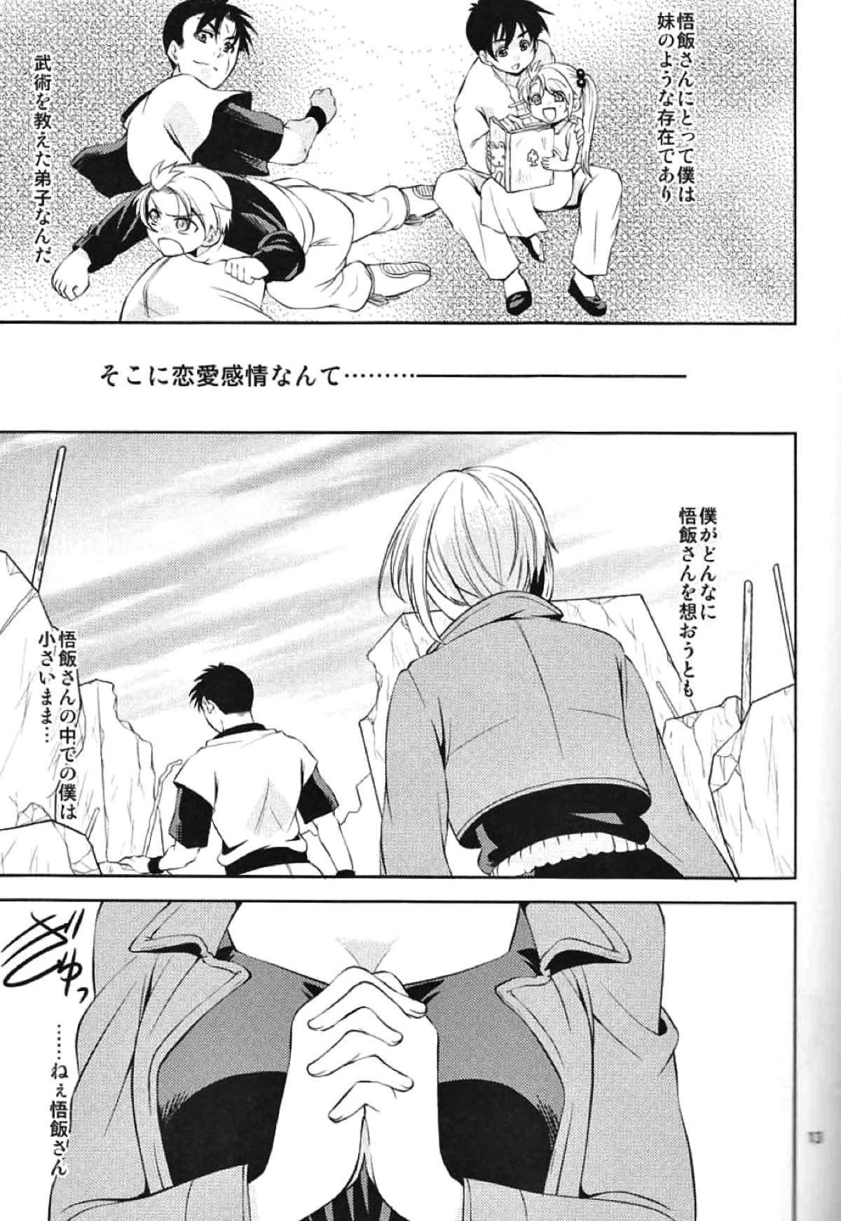 そして僕は其の水仙に魅入られた。【ドラゴンボール/飯トラ】 page 11