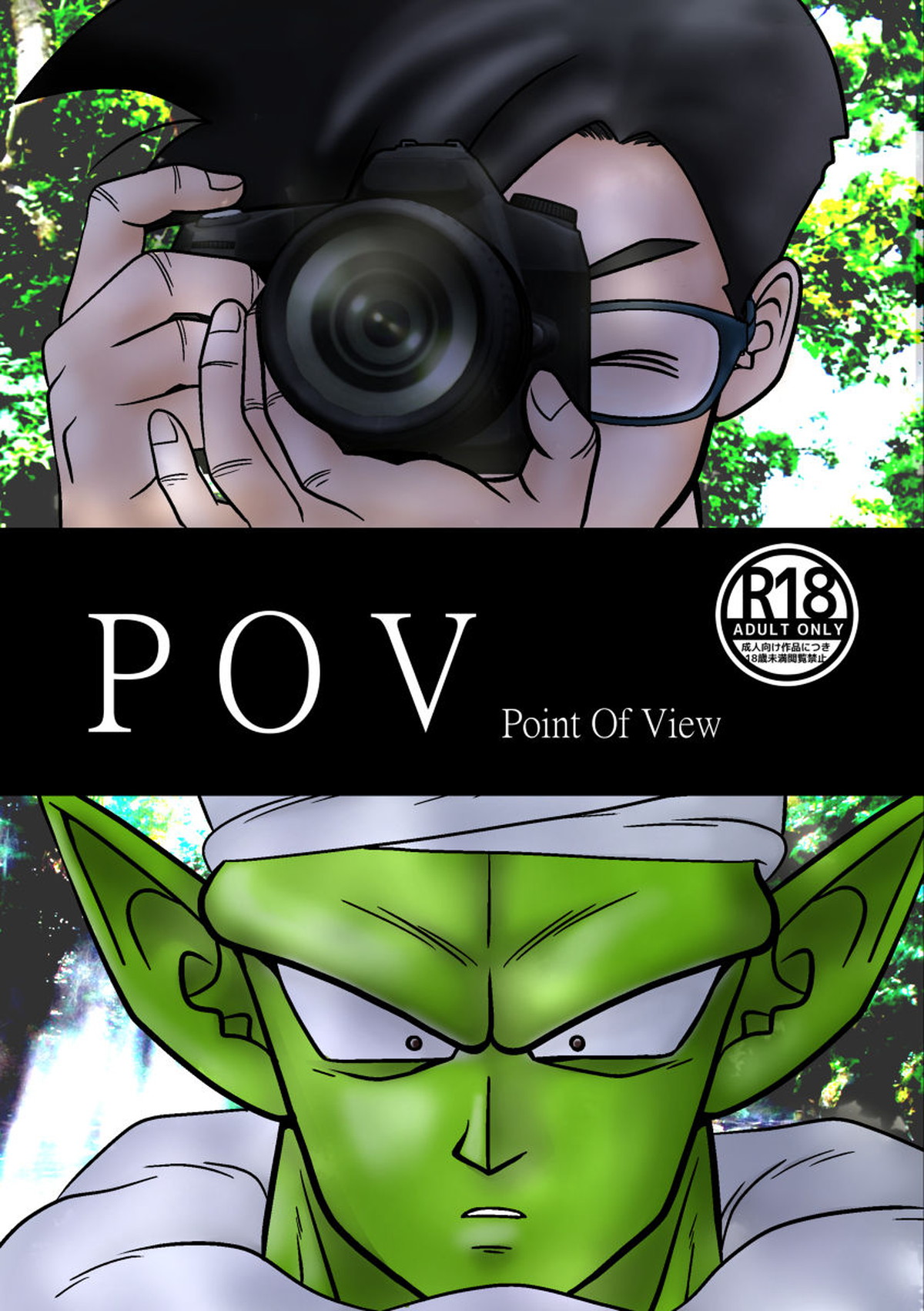 BL manga "POV【ドラゴンボール/悟飯×ピッコロ】" cover image