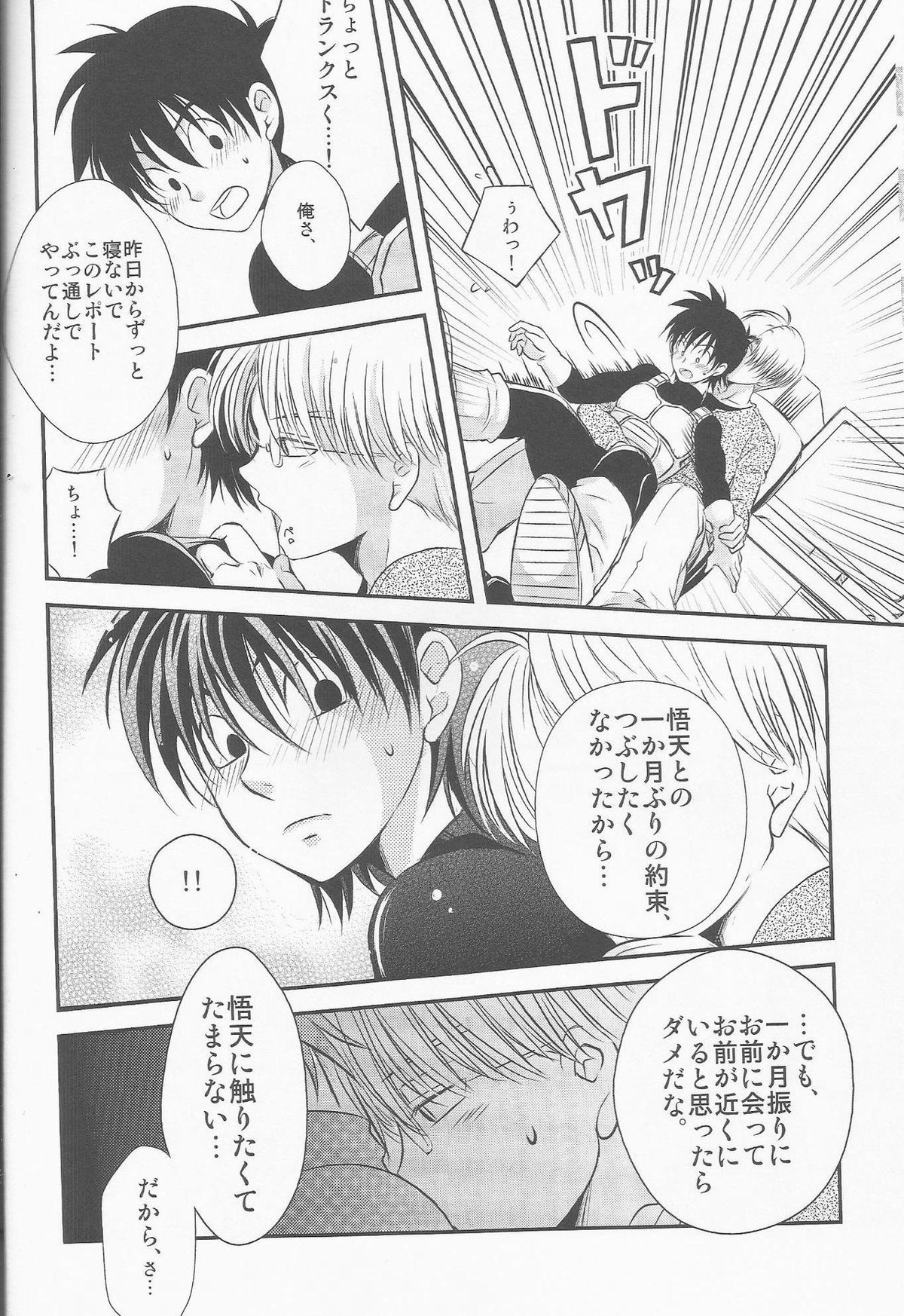 俺の悟天が可愛くないはずがない。【ドラゴンボール/トラ天】 page 15
