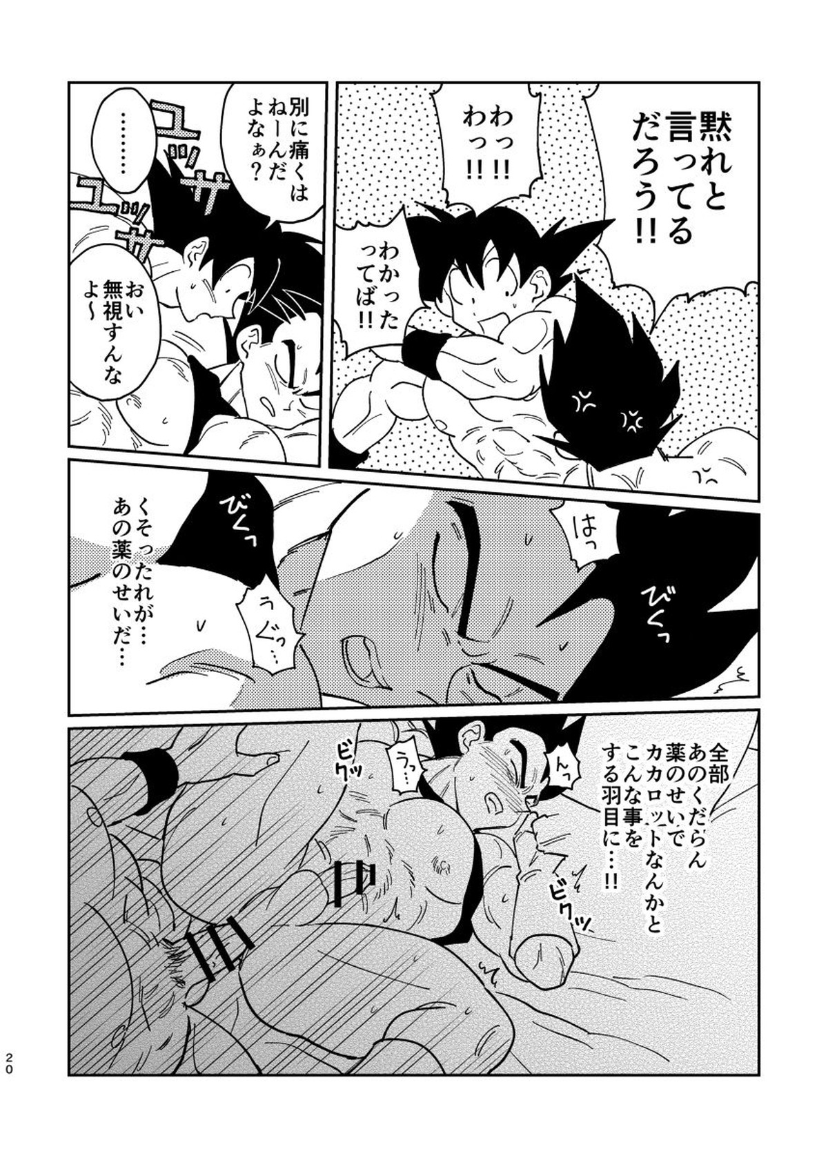 悟空とベジータのボーイズラブ【ドラゴンボール/カカベジ】 page 18