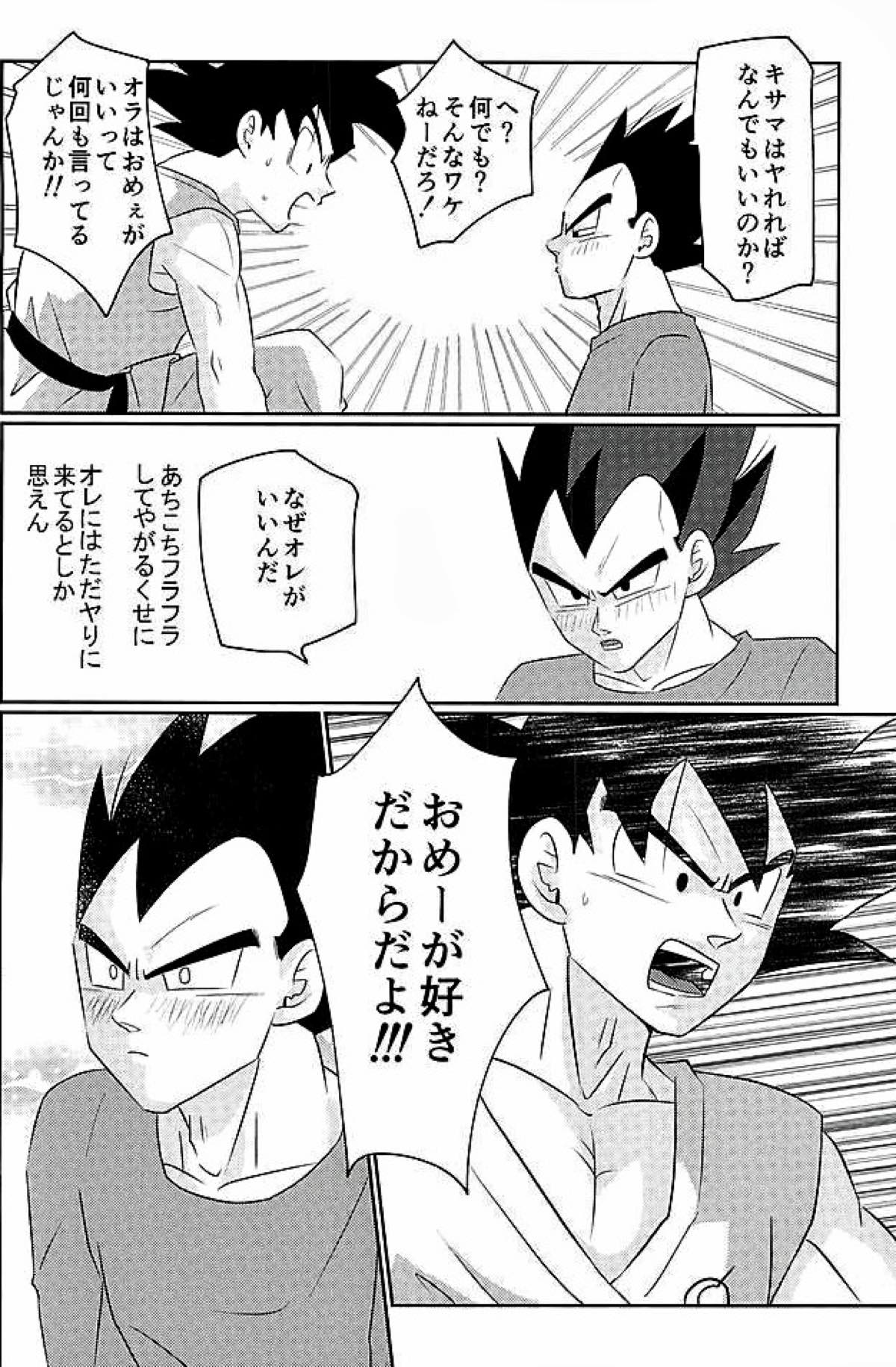 00318 ラブラブサイヤ【ドラゴンボール/カカベジ】 page 14