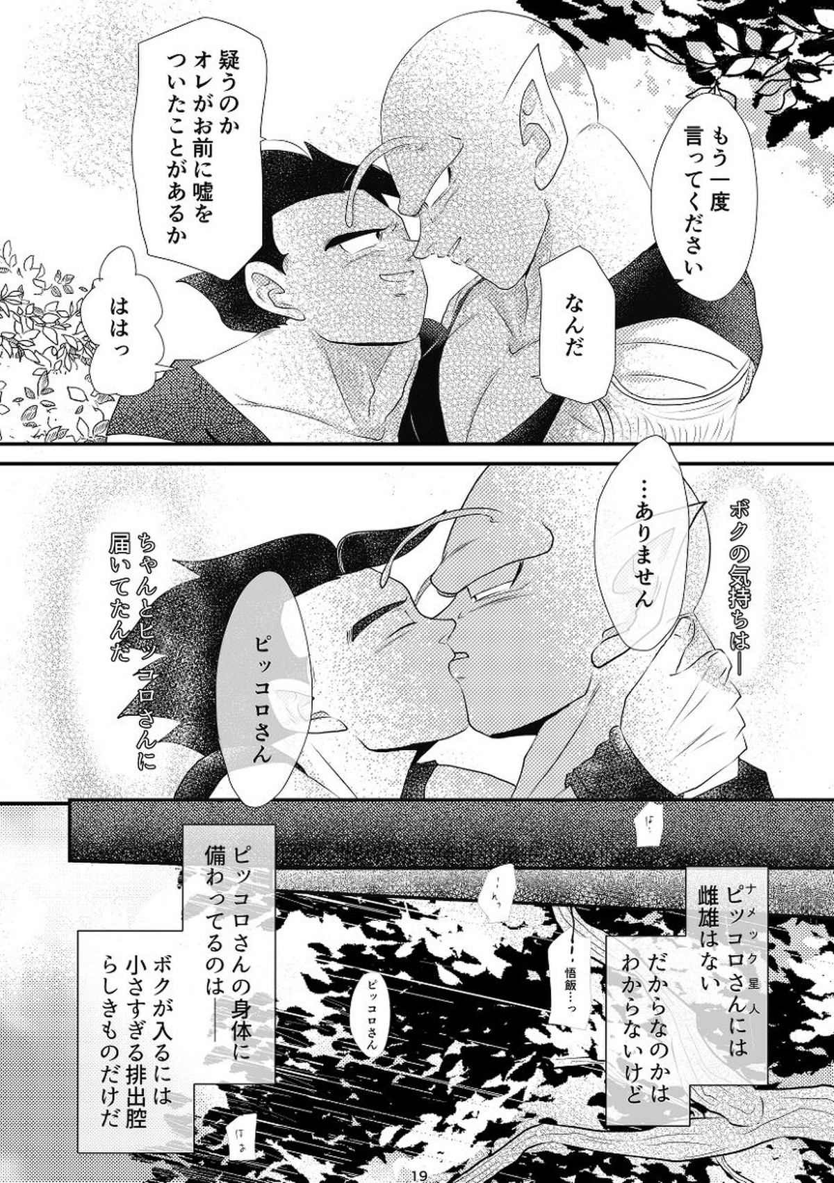 やきもちの2乗【ドラゴンボール/悟飯×ピッコロ】 page 17