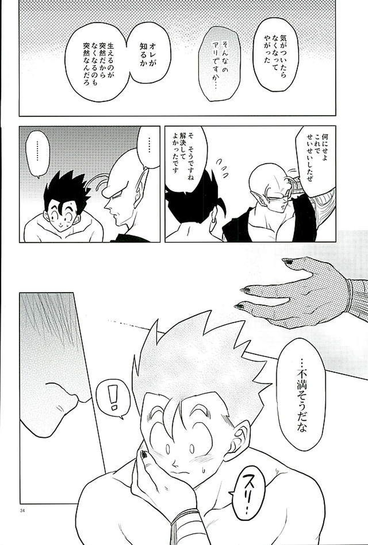 What【ドラゴンボール/ピッコロ×悟飯】 page 33