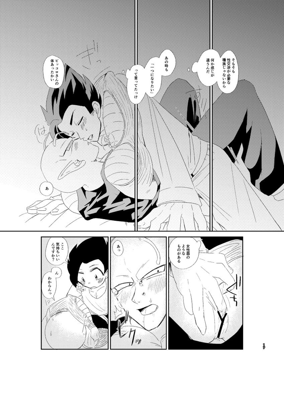 今日のディナーは貴方の腕で【ドラゴンボール/悟飯×ピッコロ】 page 18