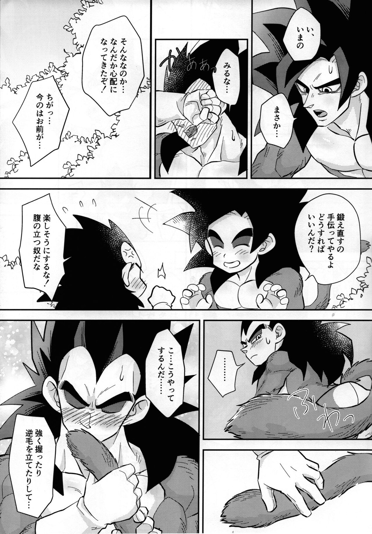 ベジータの尻尾がこんなにビンカンなわけがない!【ドラゴンボール/カカベジ】 page 12