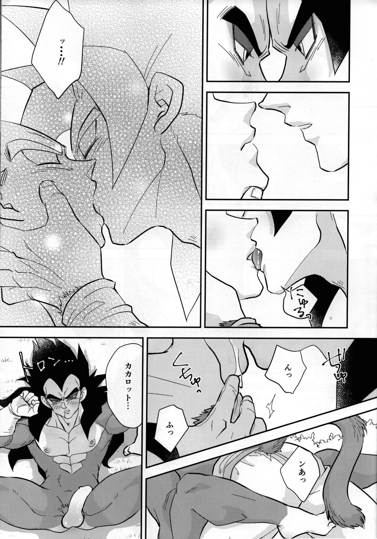 ベジータの尻尾がこんなにビンカンなわけがない!【ドラゴンボール/カカベジ】 page 16