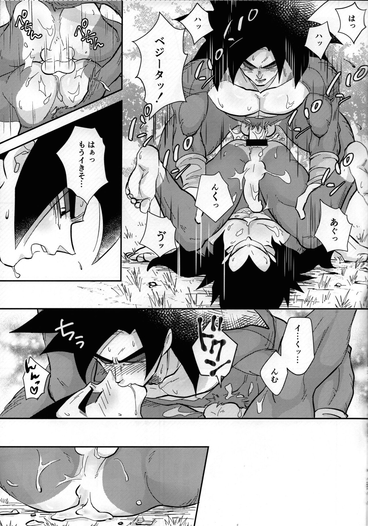 ベジータの尻尾がこんなにビンカンなわけがない!【ドラゴンボール/カカベジ】 page 24