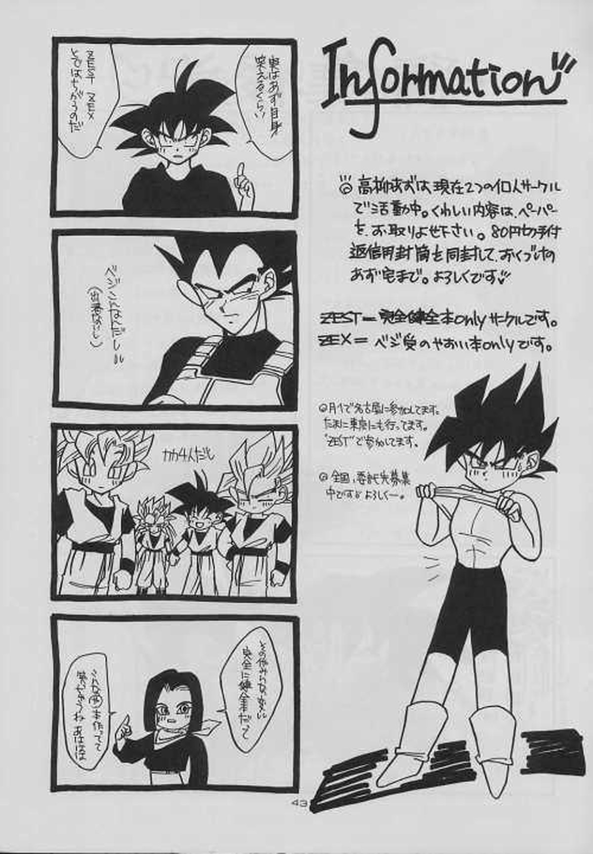 eclipse【ドラゴンボール/カカベジ】 page 43