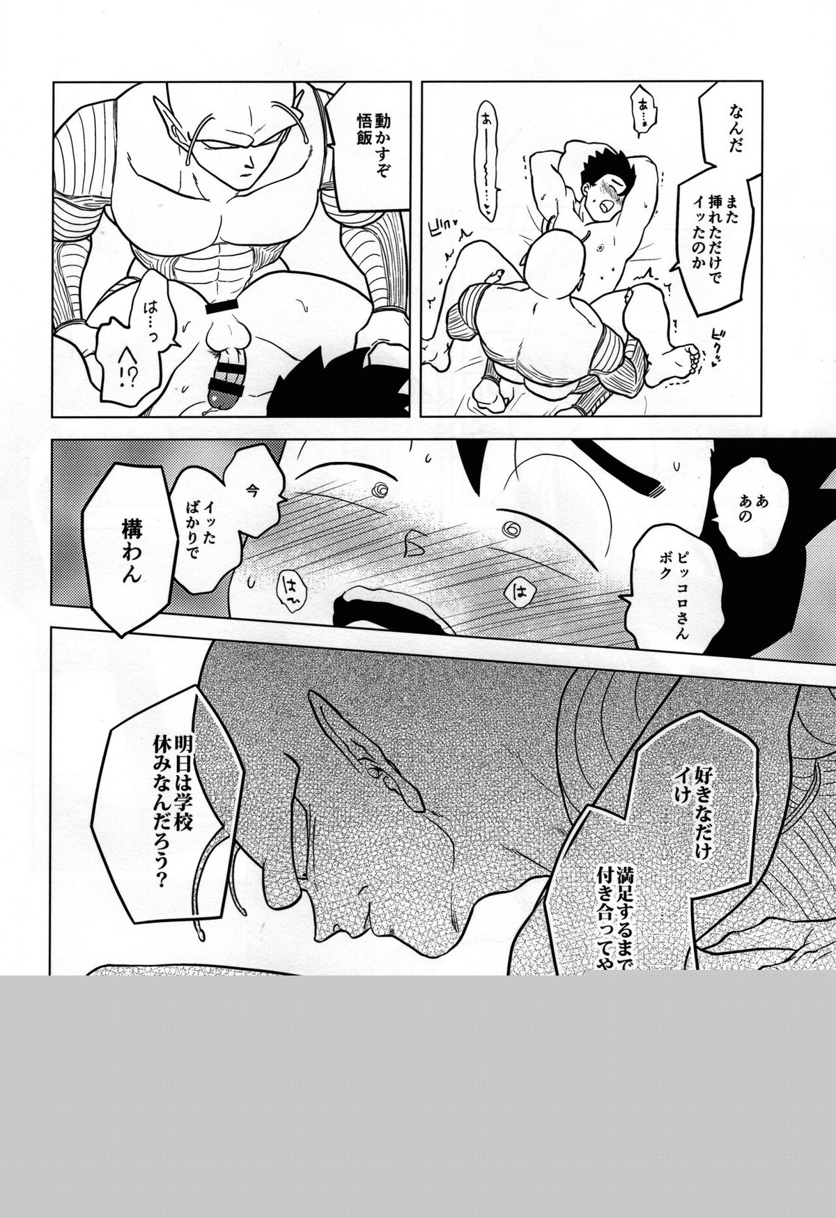 夢で逢えたら【ドラゴンボール/ピッコロ×悟飯】 page 11