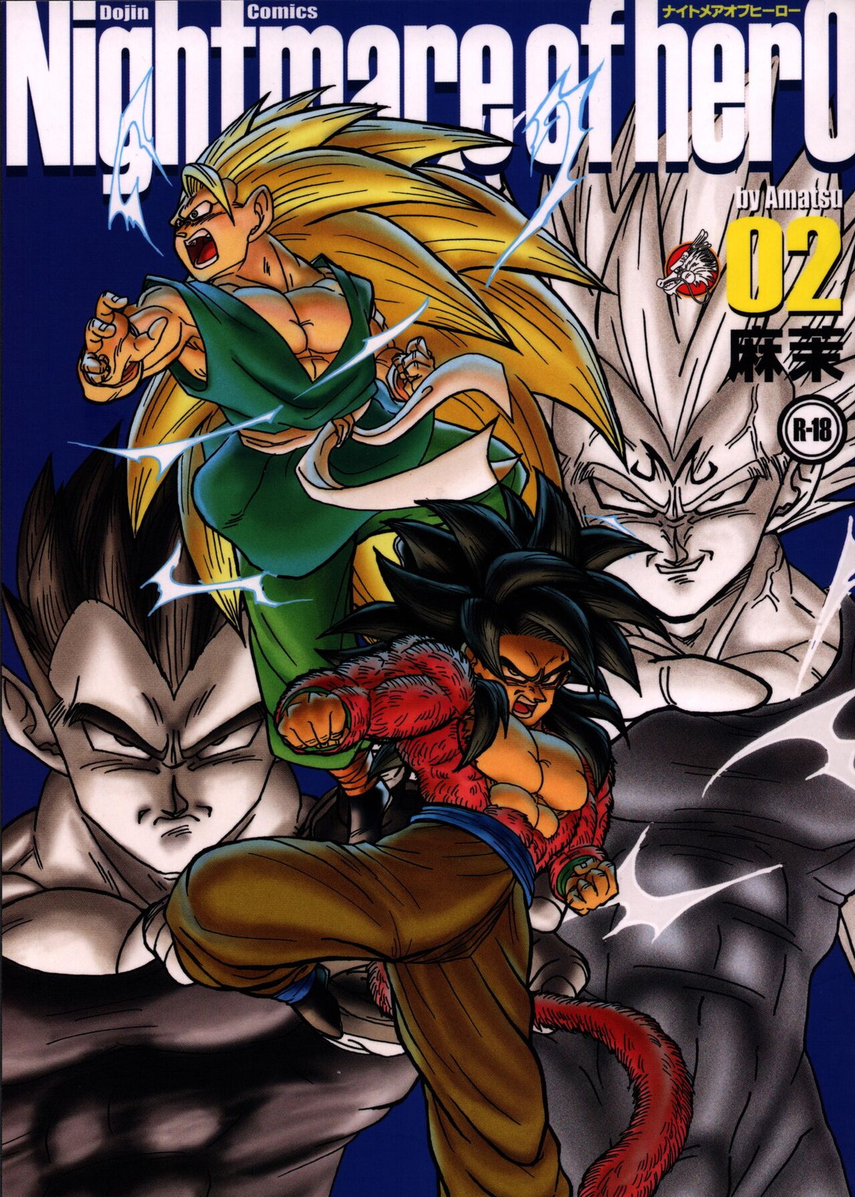 Recommended BL manga "Nightmare of Hero 02【ドラゴンボール/ベジカカ】" cover image
