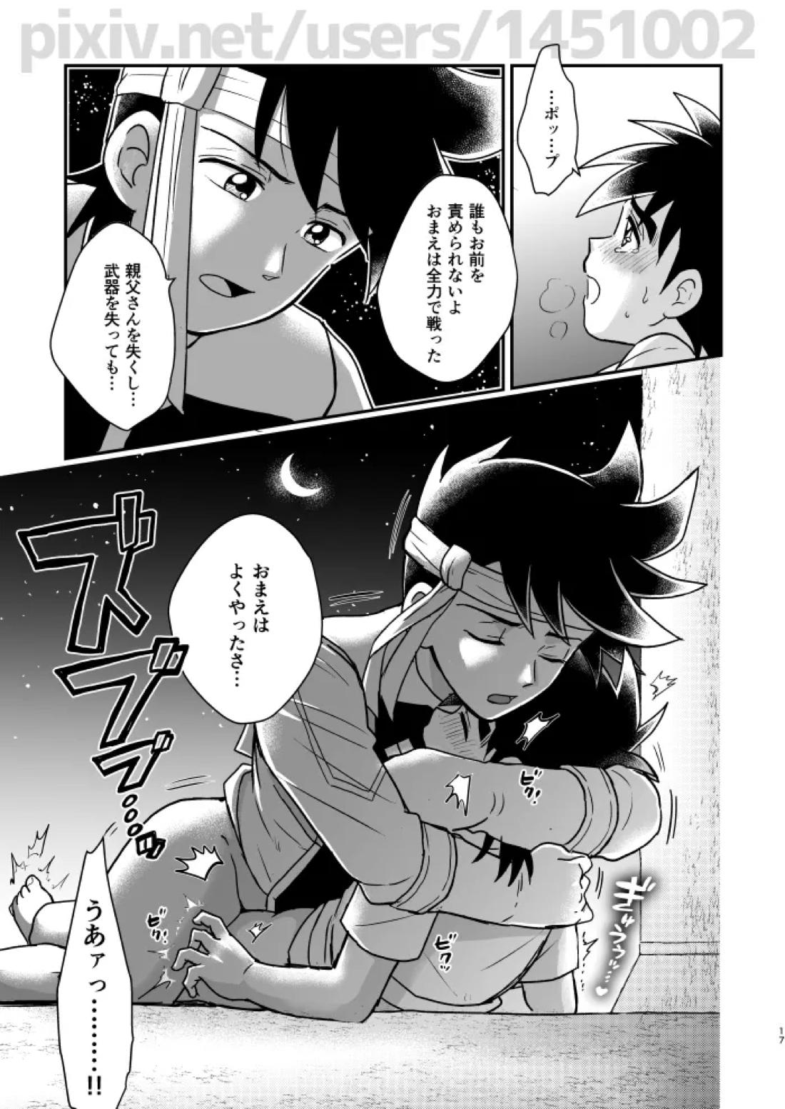 月夜の睦言【ダイの大冒険/ダイ×ポップ】 page 14