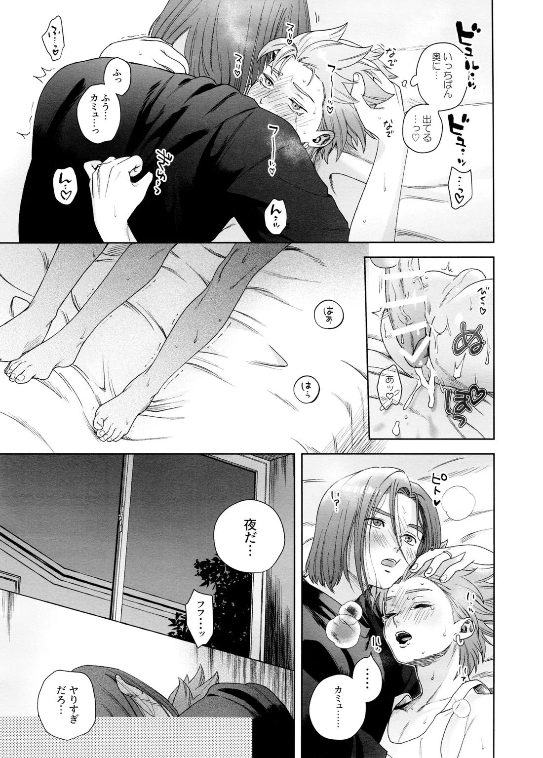 雨と汗【ドラゴンクエスト11/主カミュ】 page 48