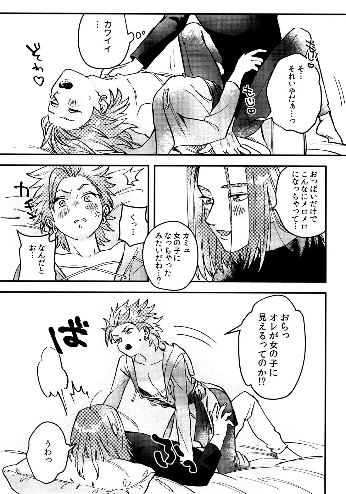 主カミュのムフフ本【ドラゴンクエスト11/主カミュ】 page 14