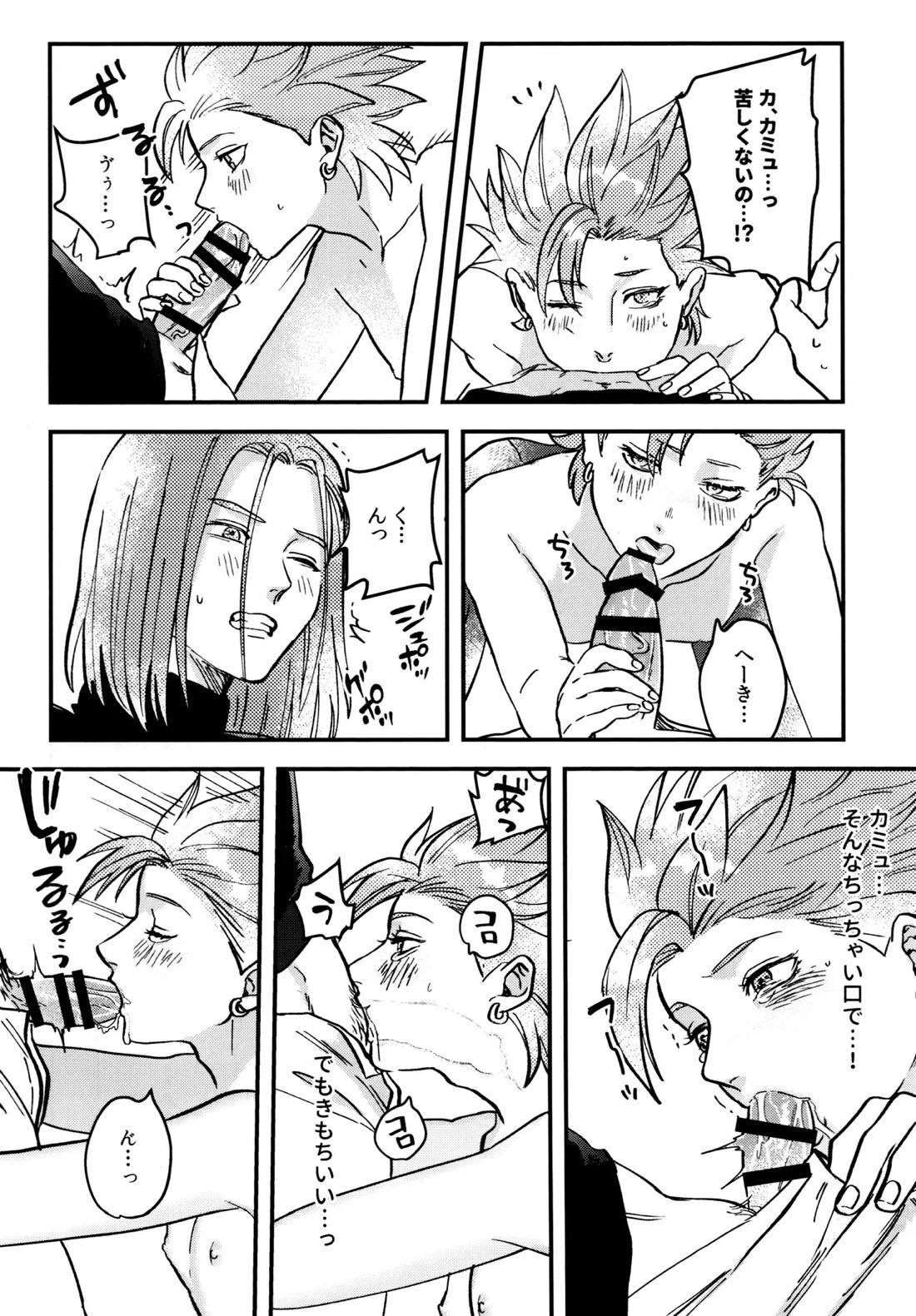 主カミュのムフフ本【ドラゴンクエスト11/主カミュ】 page 17