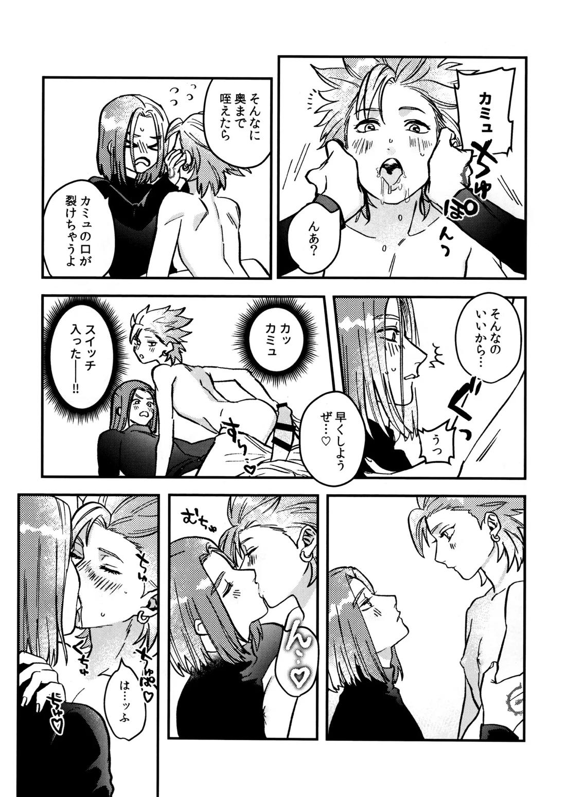 主カミュのムフフ本【ドラゴンクエスト11/主カミュ】 page 18