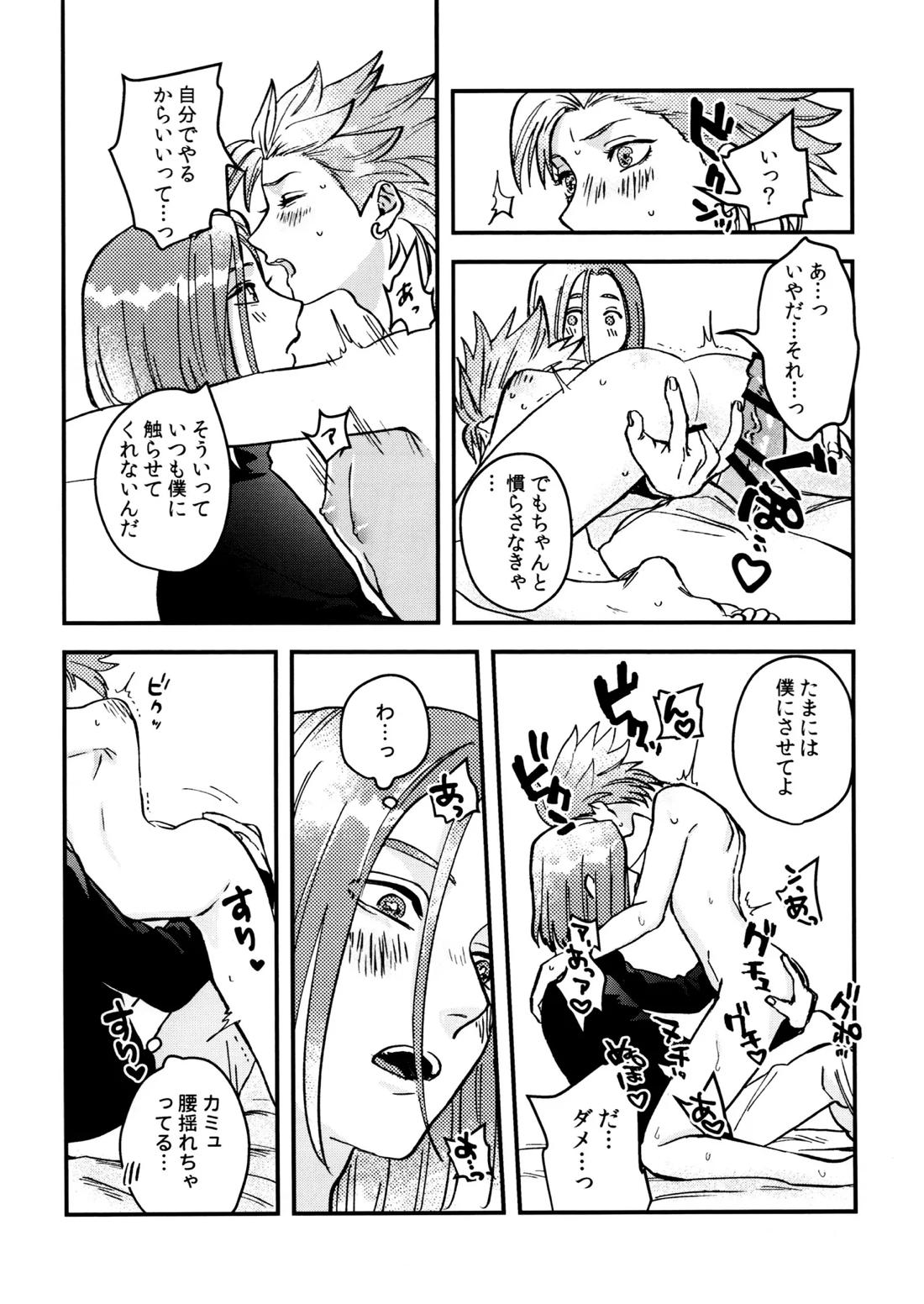 主カミュのムフフ本【ドラゴンクエスト11/主カミュ】 page 19