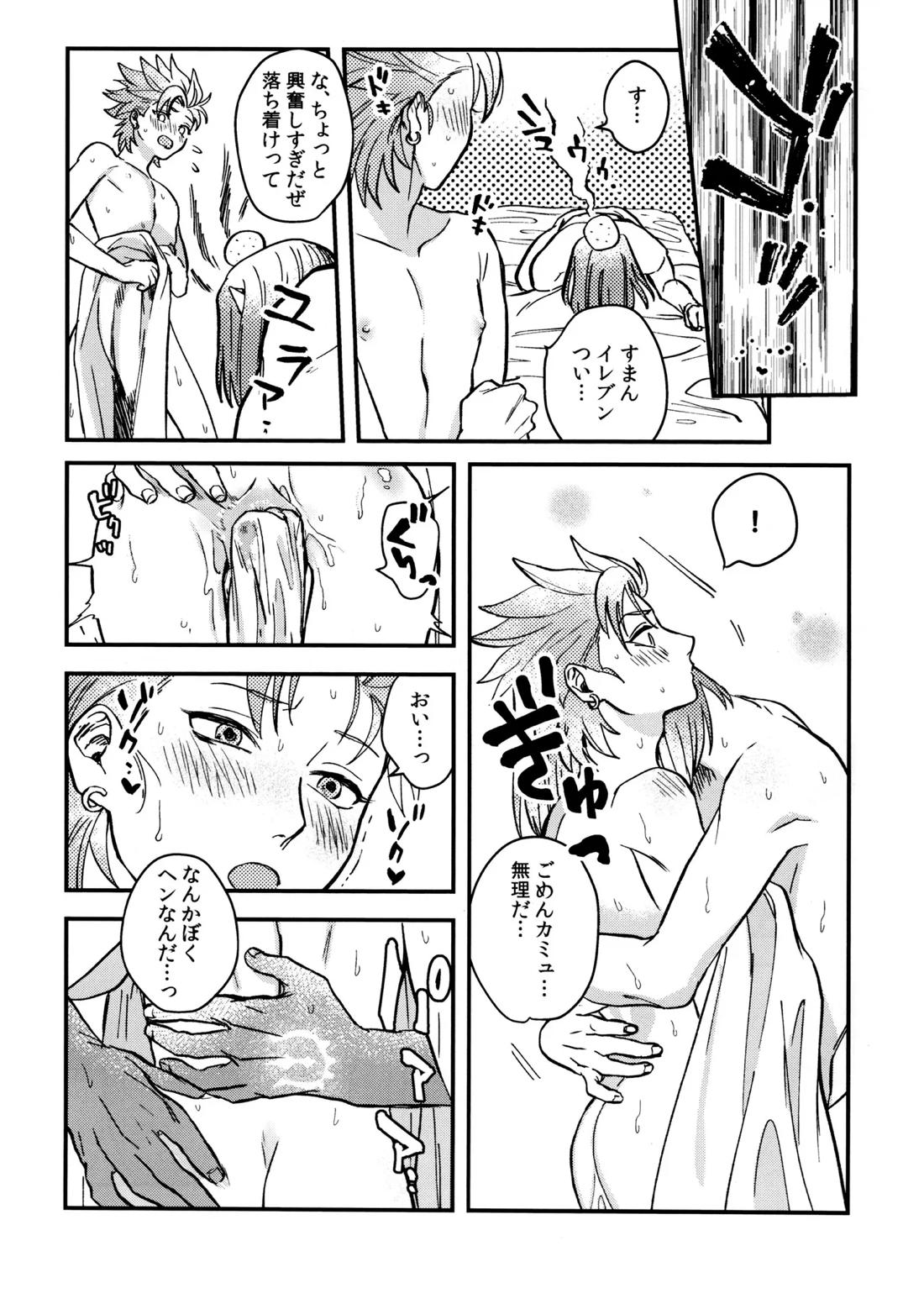 主カミュのムフフ本【ドラゴンクエスト11/主カミュ】 page 28