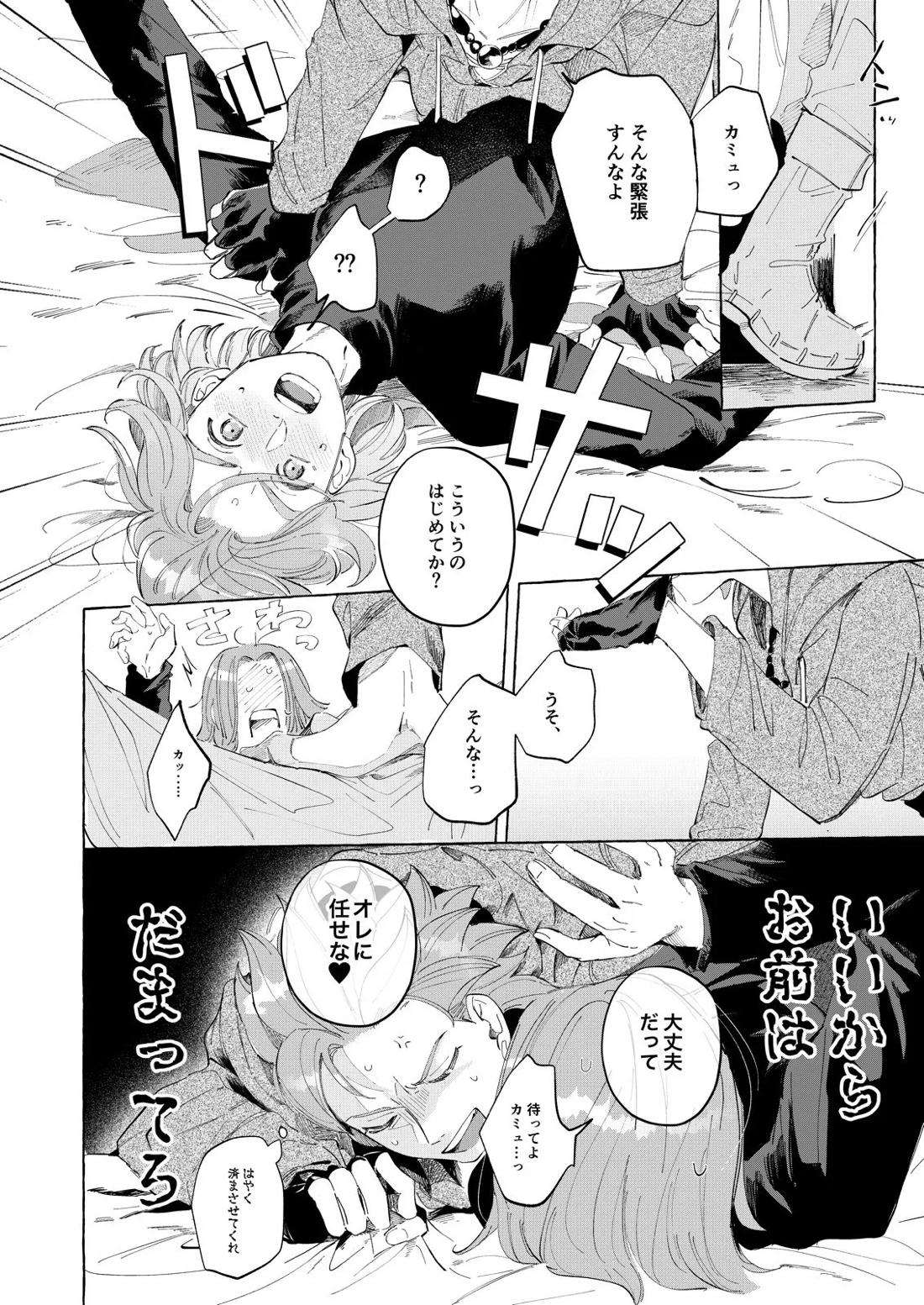 トライアルアンドエラー【ドラゴンクエスト11/主カミュ】 page 11