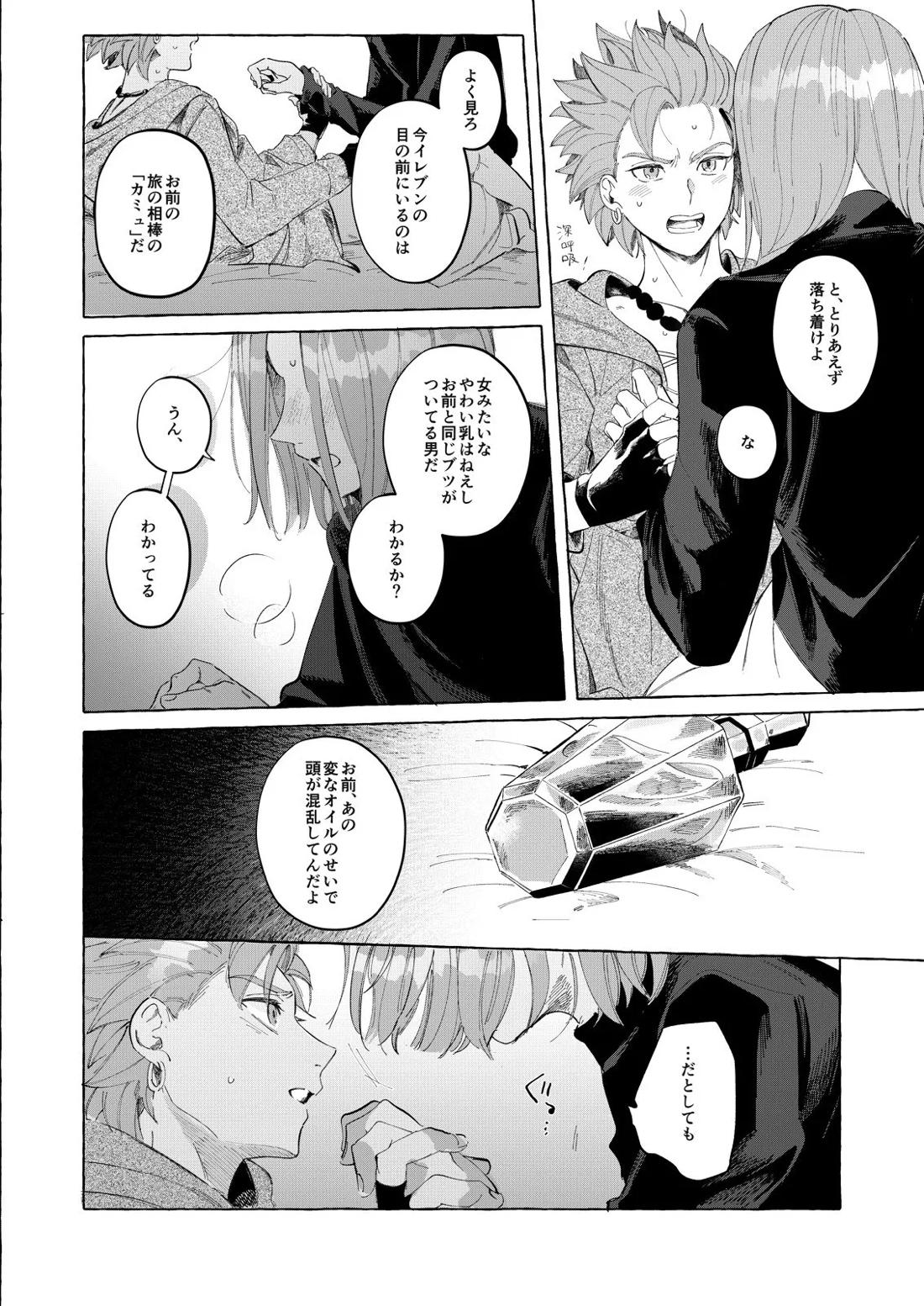 トライアルアンドエラー【ドラゴンクエスト11/主カミュ】 page 29