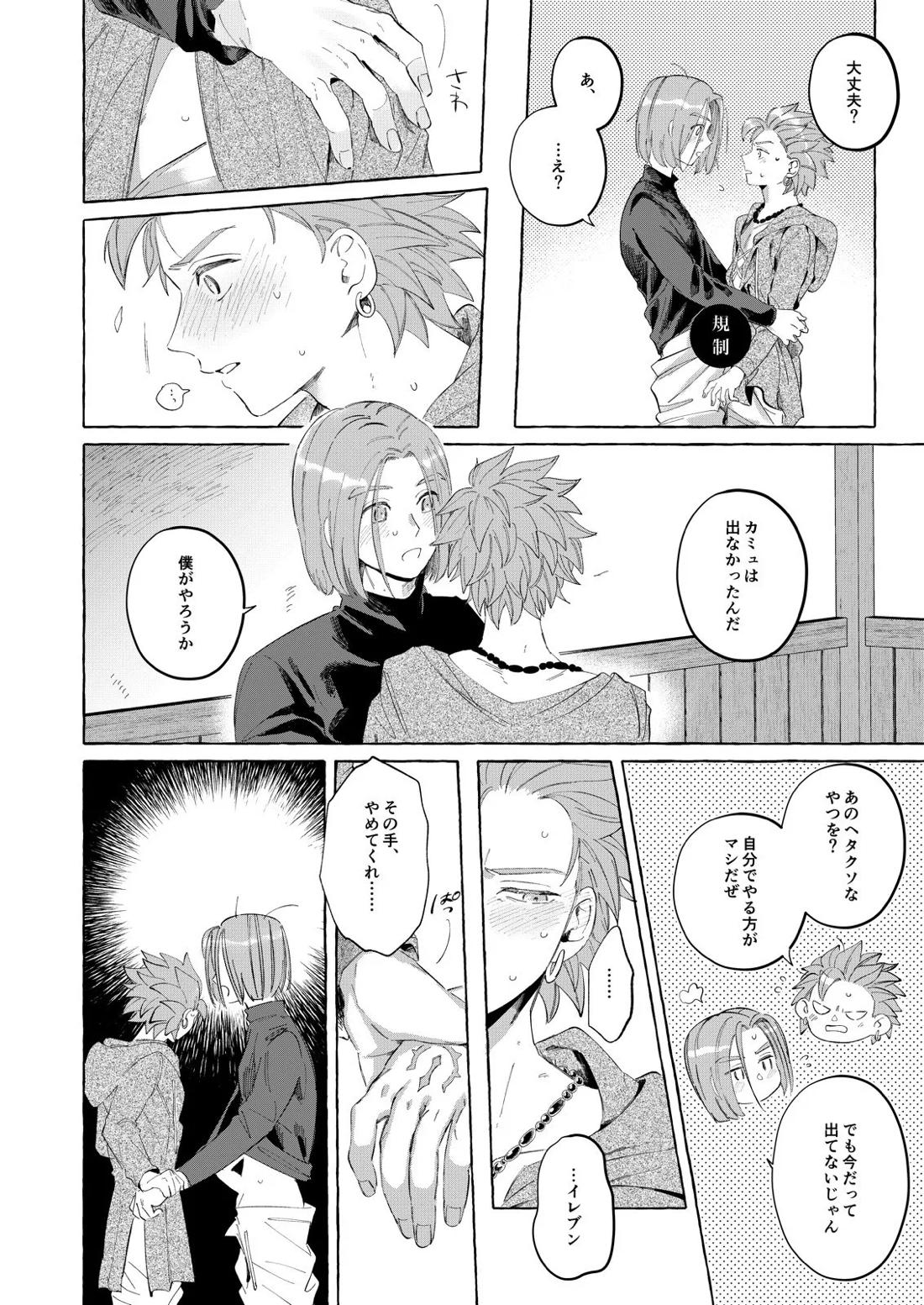 トライアルアンドエラー・2【ドラゴンクエスト11/主カミュ】 page 14