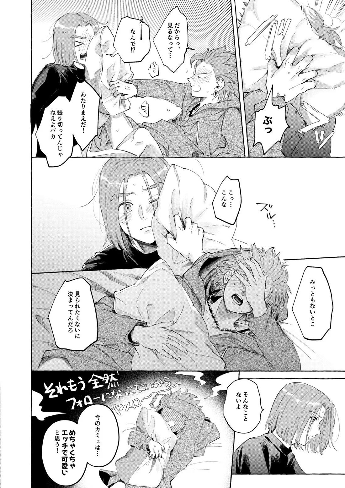 トライアルアンドエラー・2【ドラゴンクエスト11/主カミュ】 page 20