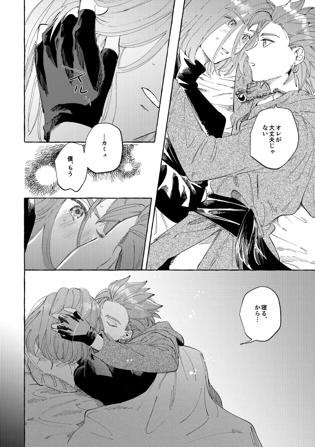 愛のみぞ知る【ドラゴンクエスト11/主カミュ】 page 11